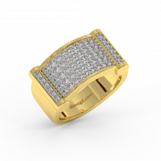 18K Gold Diamond Ring