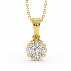 18K Gold Diamond Set