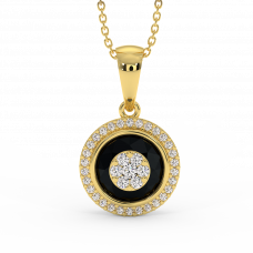 18K Gold Diamond Set