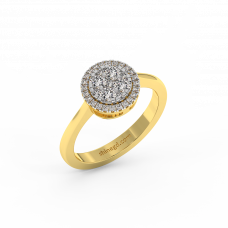 18K Gold Diamond Ring