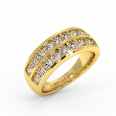 18K Gold Diamond Ring