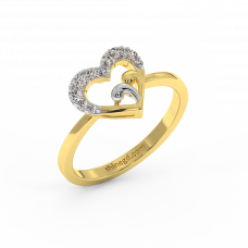 18K Gold Diamond Ring