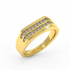 18K Gold Diamond Ring