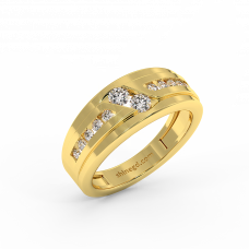 18K Gold Diamond Ring