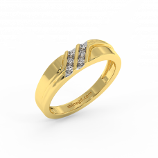 18K Gold Diamond Ring