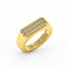 18K Gold Diamond Ring