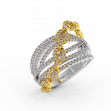 18K Gold Diamond Ring