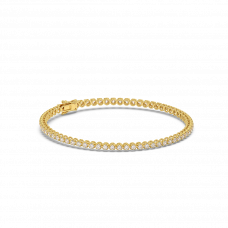 18K Gold Diamond Tennis Bracelet