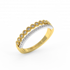 18K Gold Diamond Ring