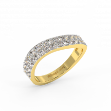 18K Gold Diamond Ring