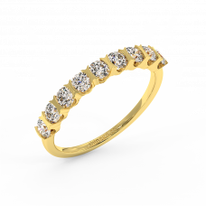 18K Gold Diamond Ring