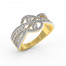 18K Gold Diamond Ring