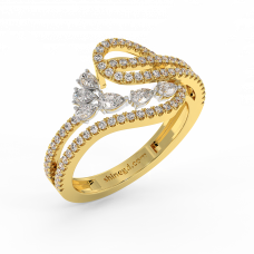 18K Gold Diamond Ring