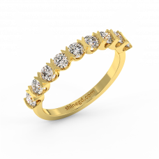 18K Gold Diamond Ring