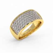 18K Gold Diamond Ring