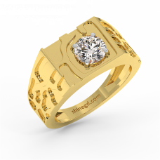 18K Gold Diamond Ring