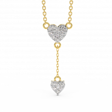 18K Gold Diamond Necklace