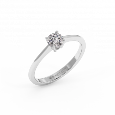 Platinum Diamond Solitaire Ring