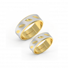 18K Gold Wedding Rings