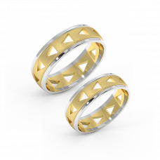 18K Gold Wedding Rings