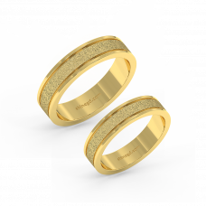 18K Gold Wedding Rings