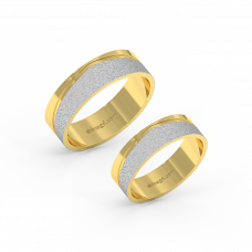 18K Gold Wedding Rings