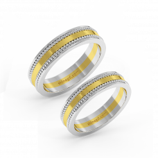 18K Gold Wedding Rings