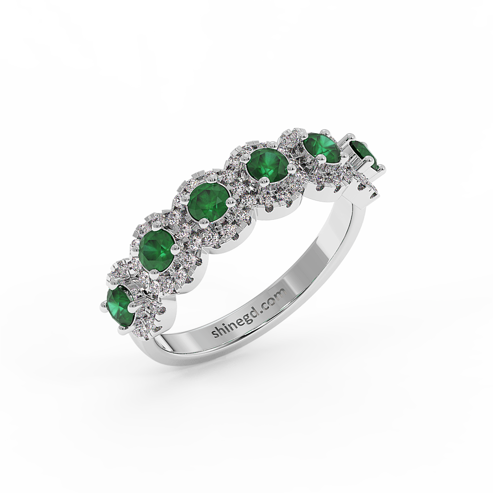 Buy Natural Emerald Ring Certified Panna Astrological Stone for Men Women  Daily-wear Ring Online at Best Prices in India - JioMart.